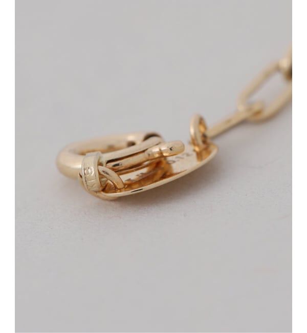 Lilas by Spick&Span「ダブルホールダイヤペーパークリップチェーンブレスレット K18」|ブレスレット・バングル|