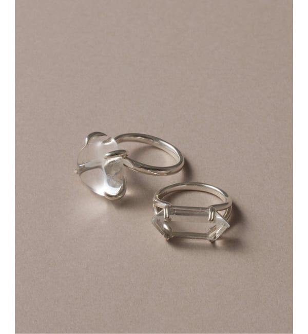 Spick and Span「《予約》【SAMH by LILAS】 ハーモニークォーツリング SV」|リング|