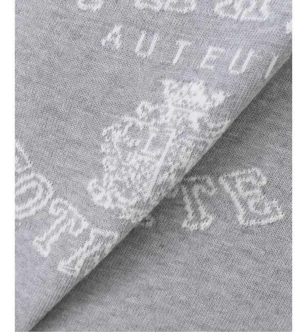  「【洗える】インターシャロゴニット」|ニット・セーター|