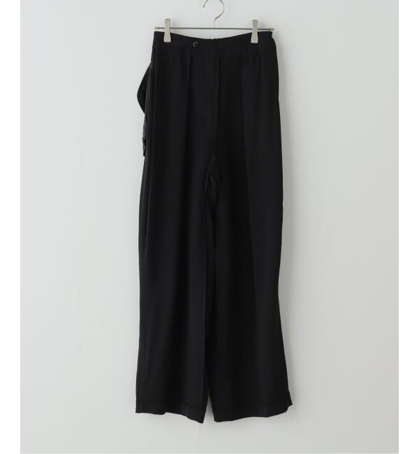  「【洗える】タックボタンパンツ」|スラックス|