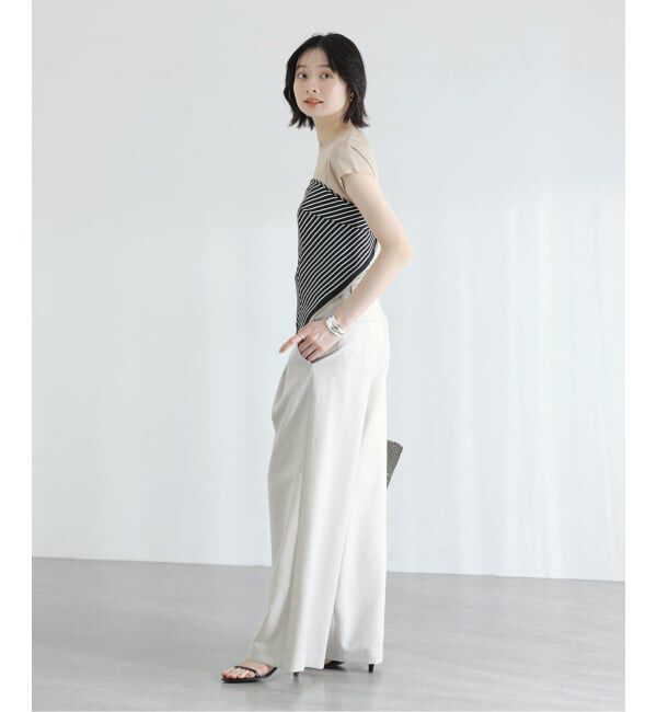  「《予約》【洗える】接触冷感スムースハイネックプルオーバー」|Tシャツ・カットソー|