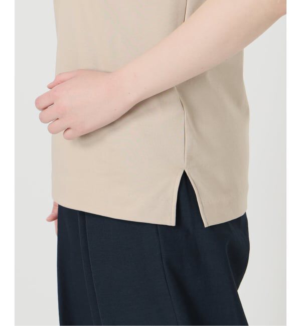  「《予約》【洗える】接触冷感スムースハイネックプルオーバー」|Tシャツ・カットソー|