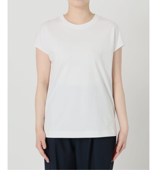  「《予約》【洗える】接触冷感スムースハイネックプルオーバー」|Tシャツ・カットソー|