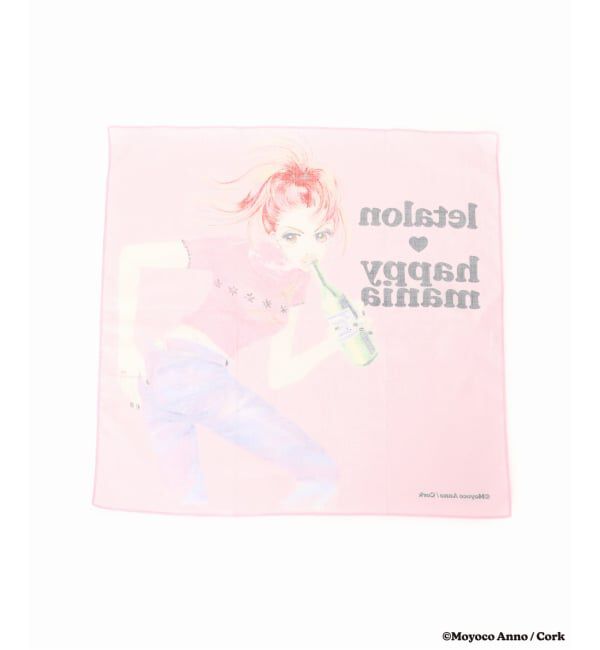  「LE TALON&times;HAPPY MANIAコットンハンカチ」|ハンカチ|