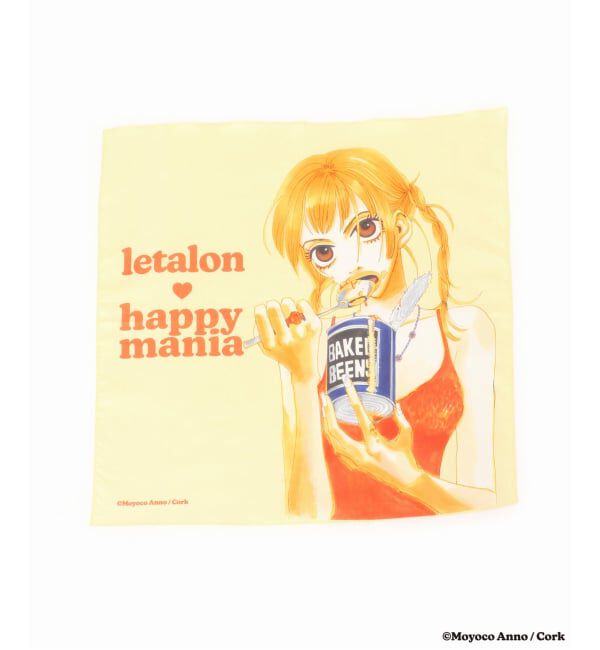  「LE TALON&times;HAPPY MANIAコットンハンカチ」|ハンカチ|