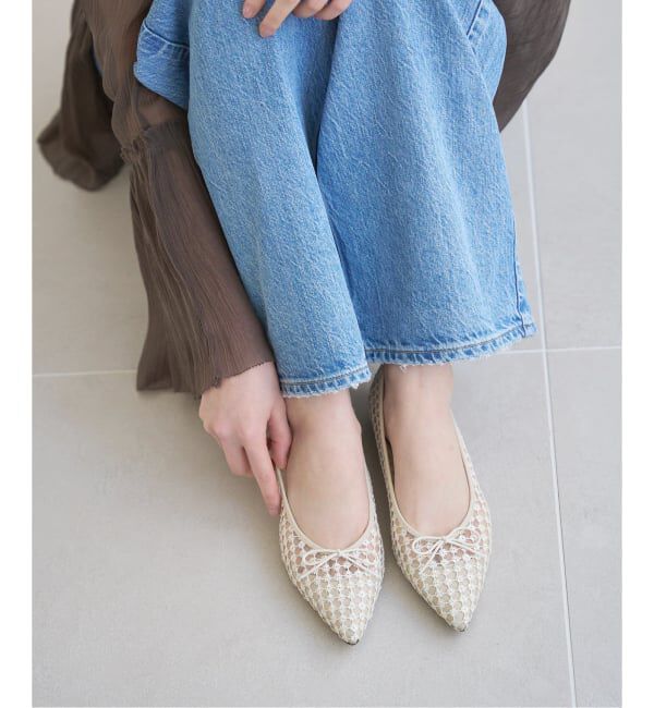  「ポインテッドフラワースパンコールバレエ」|バレエシューズ|