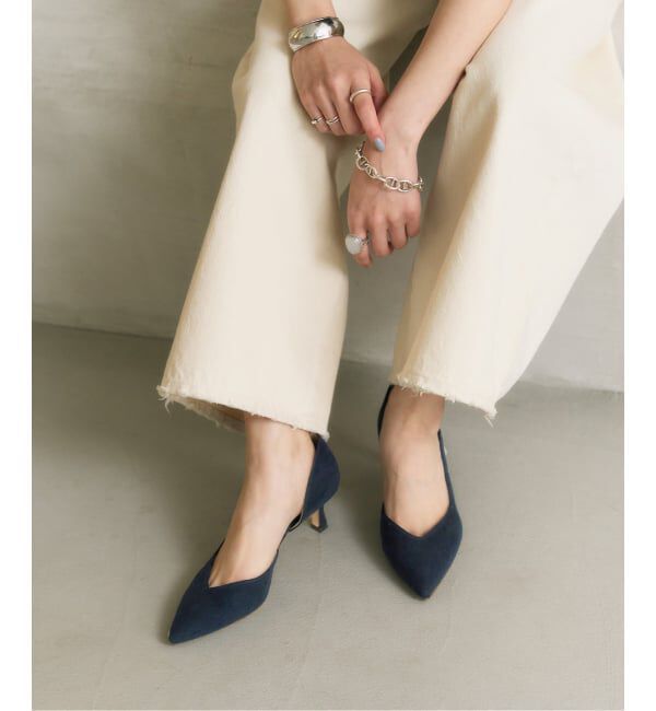  「≪追加≫5.5cmVカットサイドオープン」|パンプス|