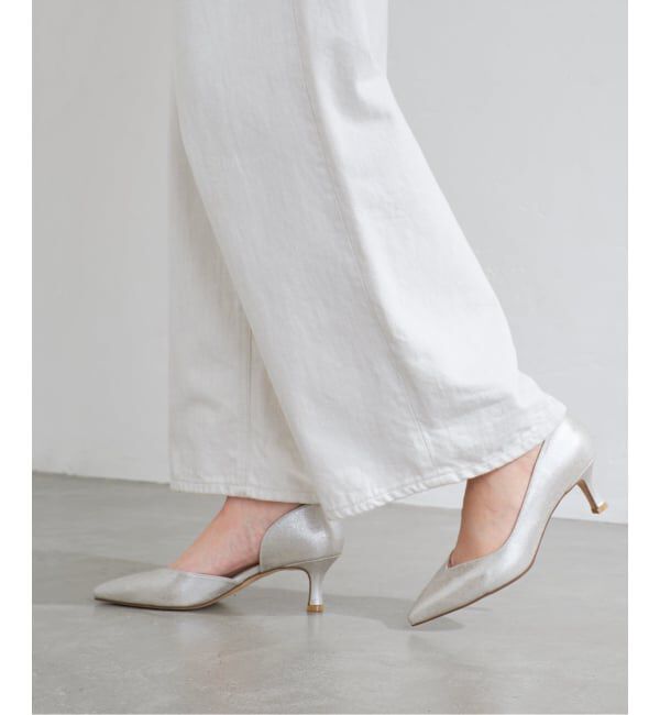  「≪追加≫5.5cmVカットサイドオープン」|パンプス|