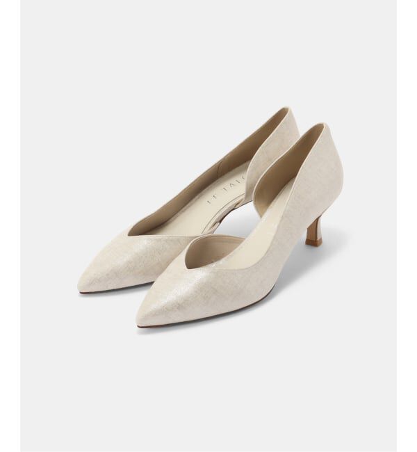  「≪追加≫5.5cmVカットサイドオープン」|パンプス|