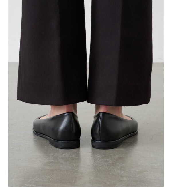 GRISE「《追加予約》GRISEレザーオープントゥトングフラット」|その他|