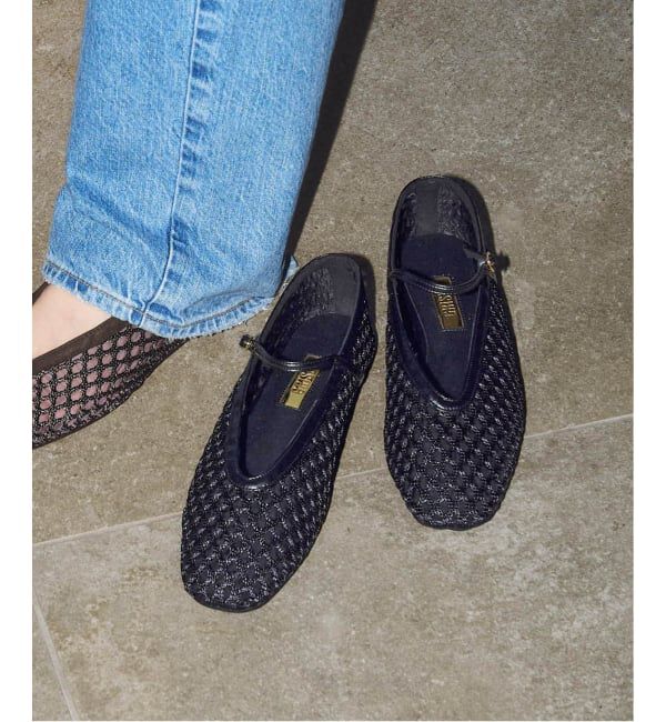 GRISE「《追加予約》GRISEビッグメッシュメリージェーン」|その他|ブラック