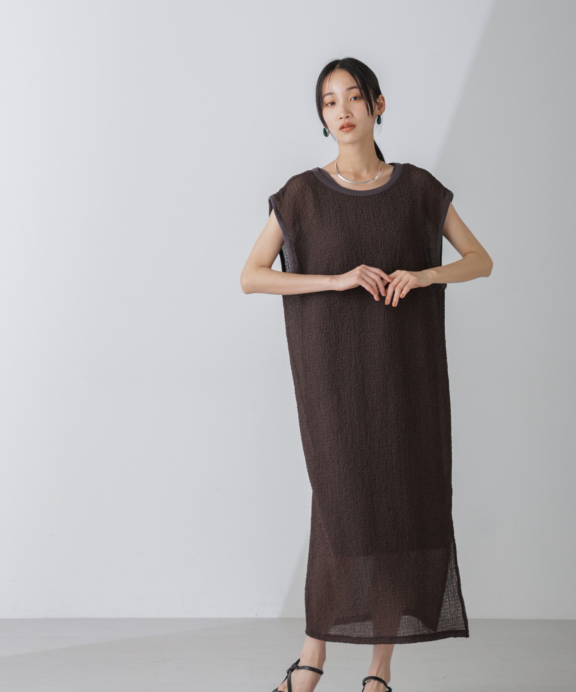 nano･universe「シアーサッカーワンピース」|ワンピース|