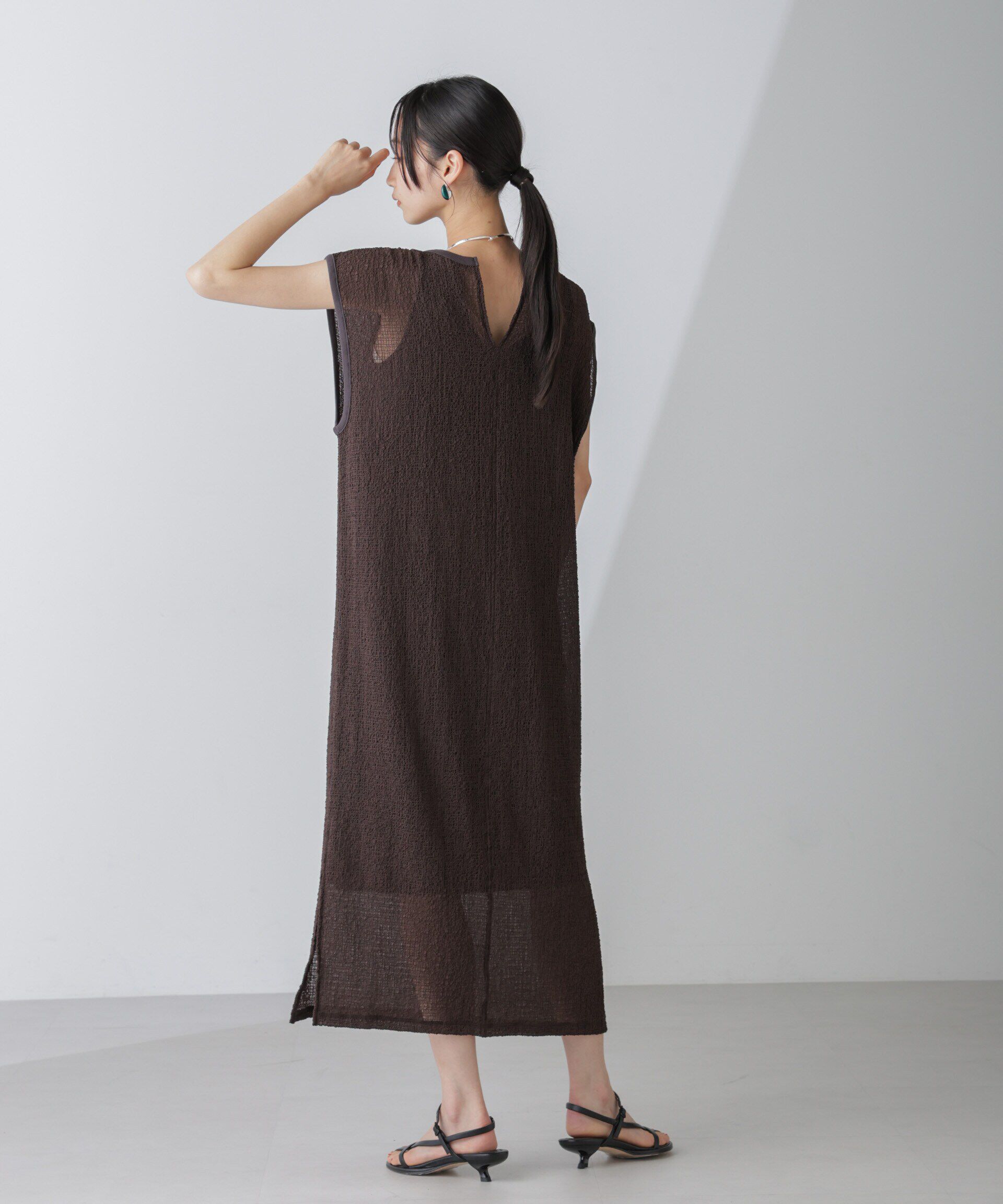 nano･universe「シアーサッカーワンピース」|ワンピース|