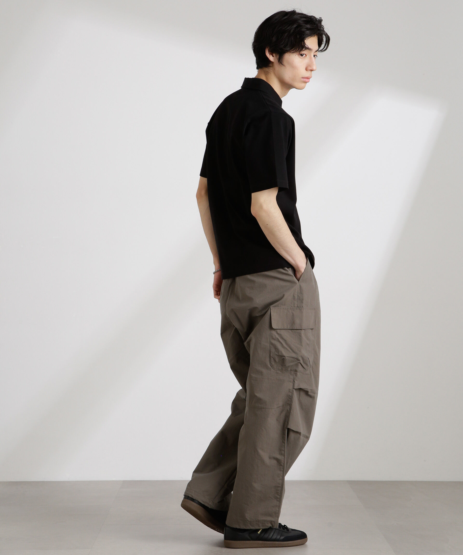 nano･universe「CNリラックスカーゴパンツ」|チノ|