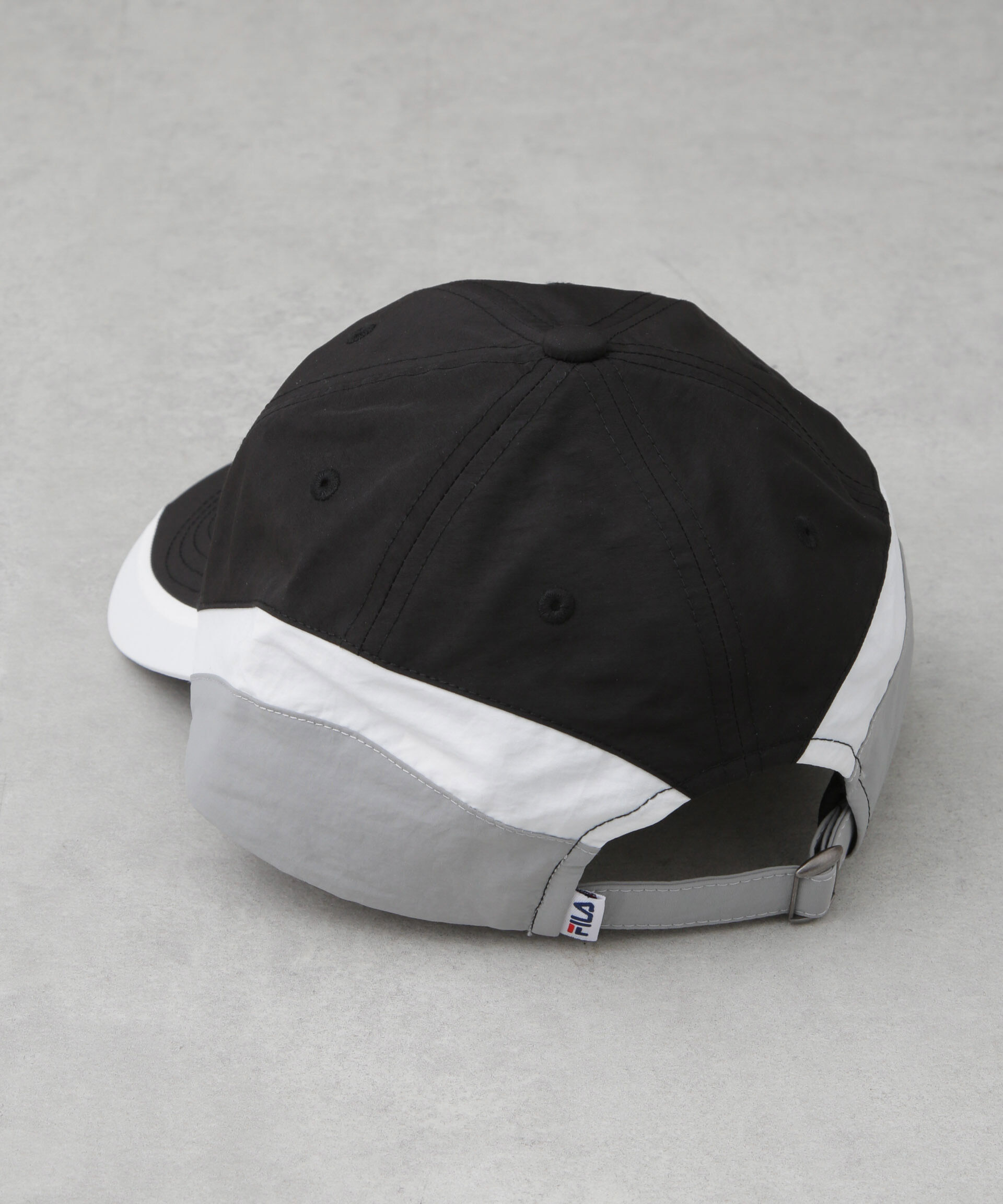 nano･universe「FILA/FLU 3 COLOURS 6P CAP」|キャップ・キャスケット|