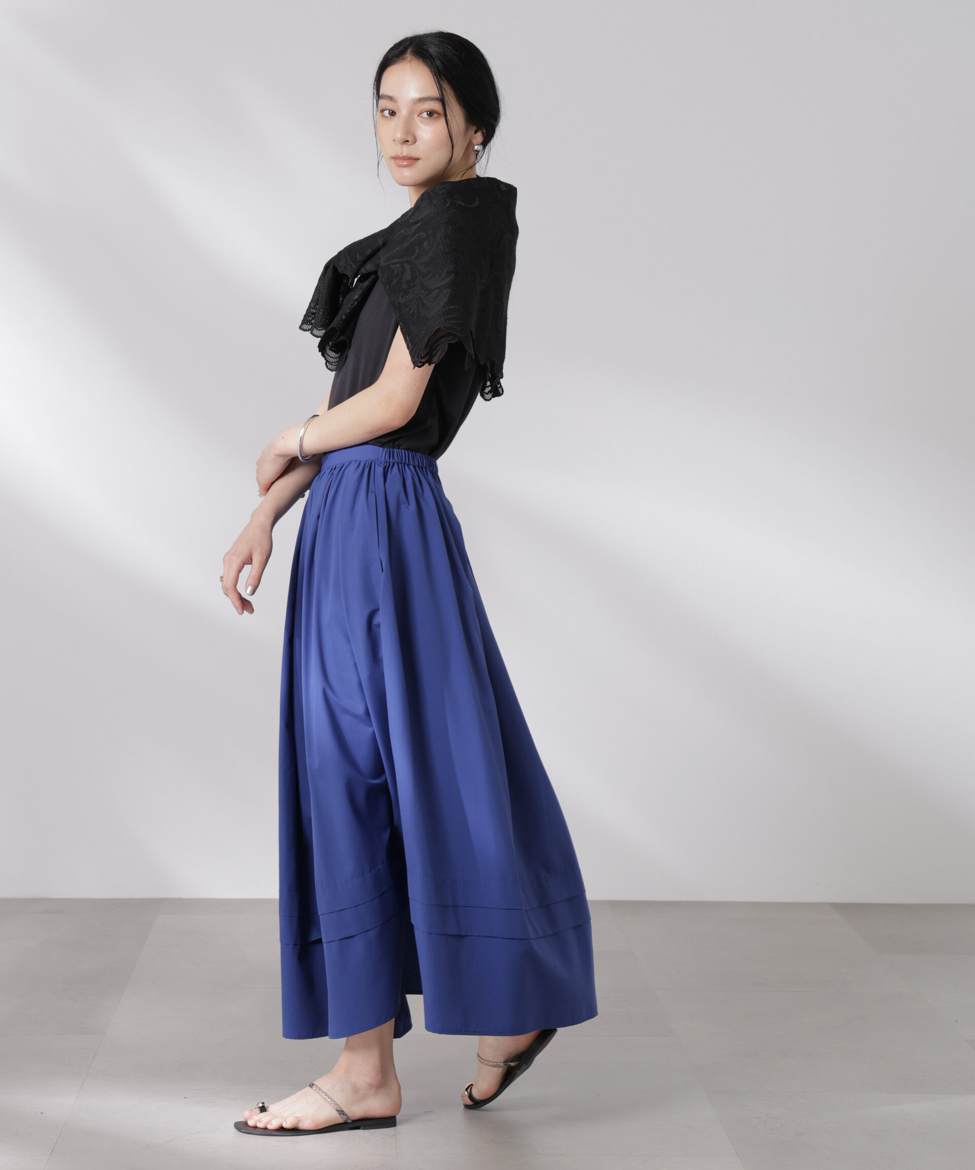 nano･universe「MINOTECH(R)イレギュラータックスカート」|スカート|