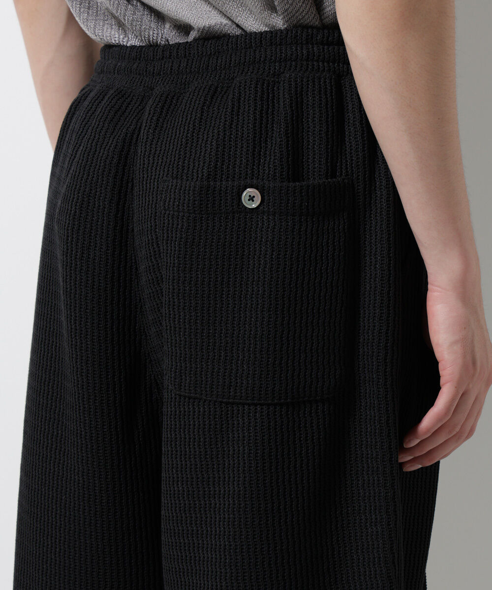 nano･universe「ジャガードニットソーショートパンツ（セットアップ可）」|チノ|