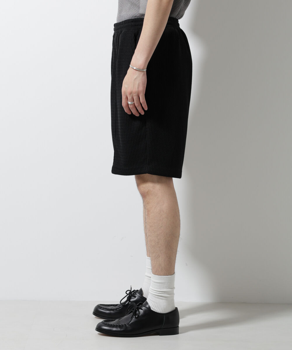 nano･universe「ジャガードニットソーショートパンツ（セットアップ可）」|チノ|