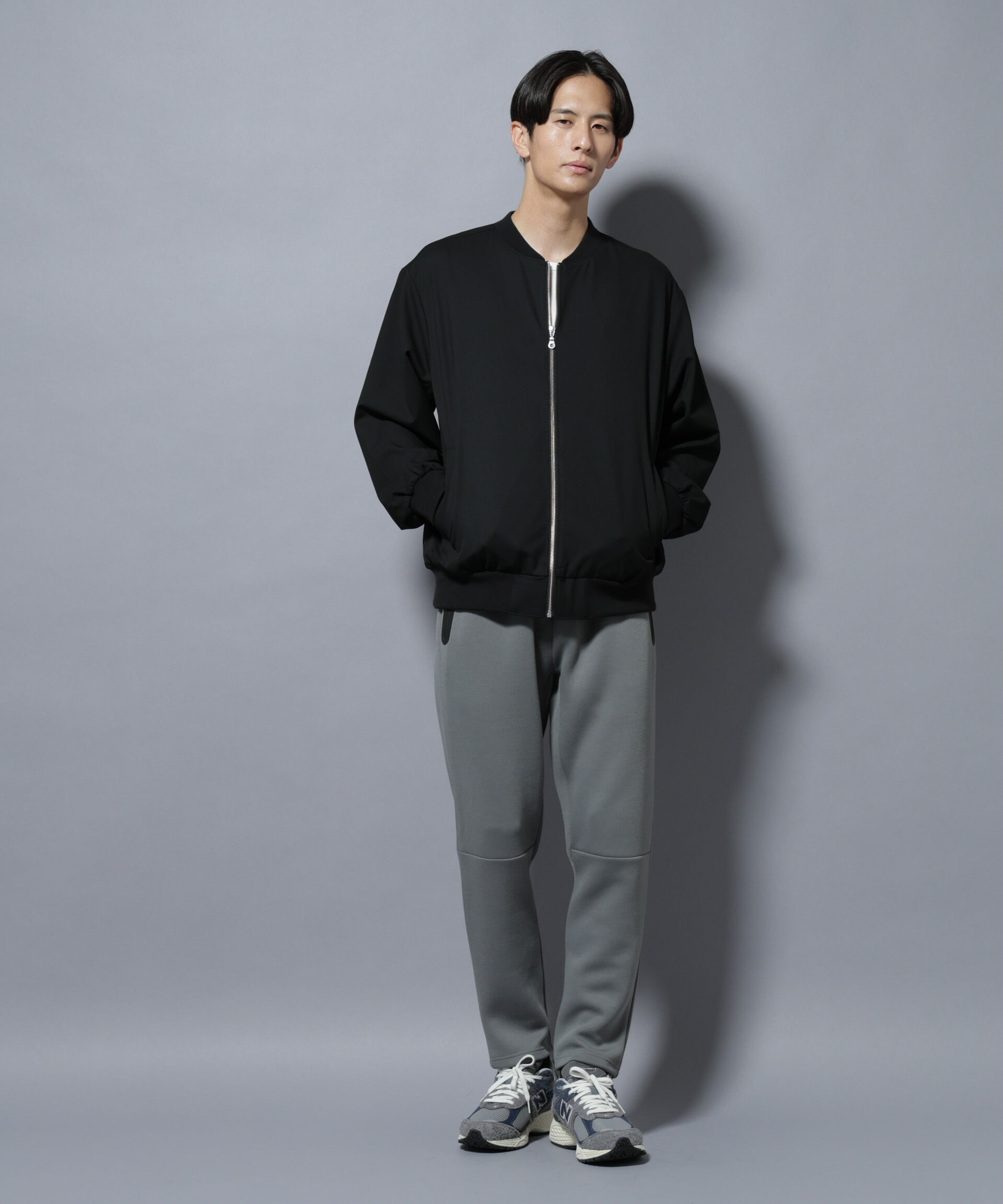 nano･universe「TRインタックMA-1」|ブルゾン・スタジャン|