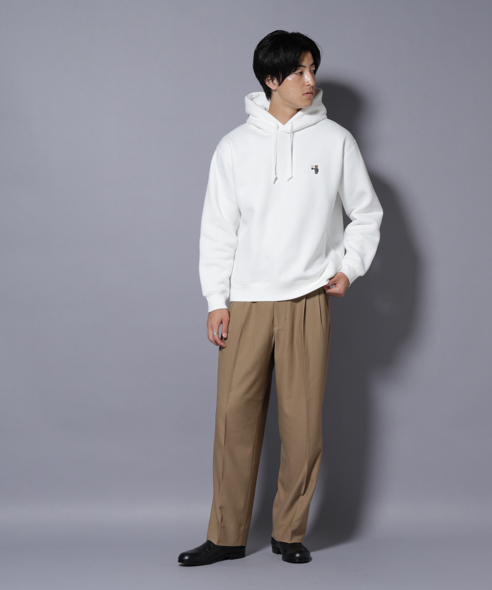 nano･universe「ナノベア 裏起毛フーディー サーカス」|Tシャツ・カットソー|