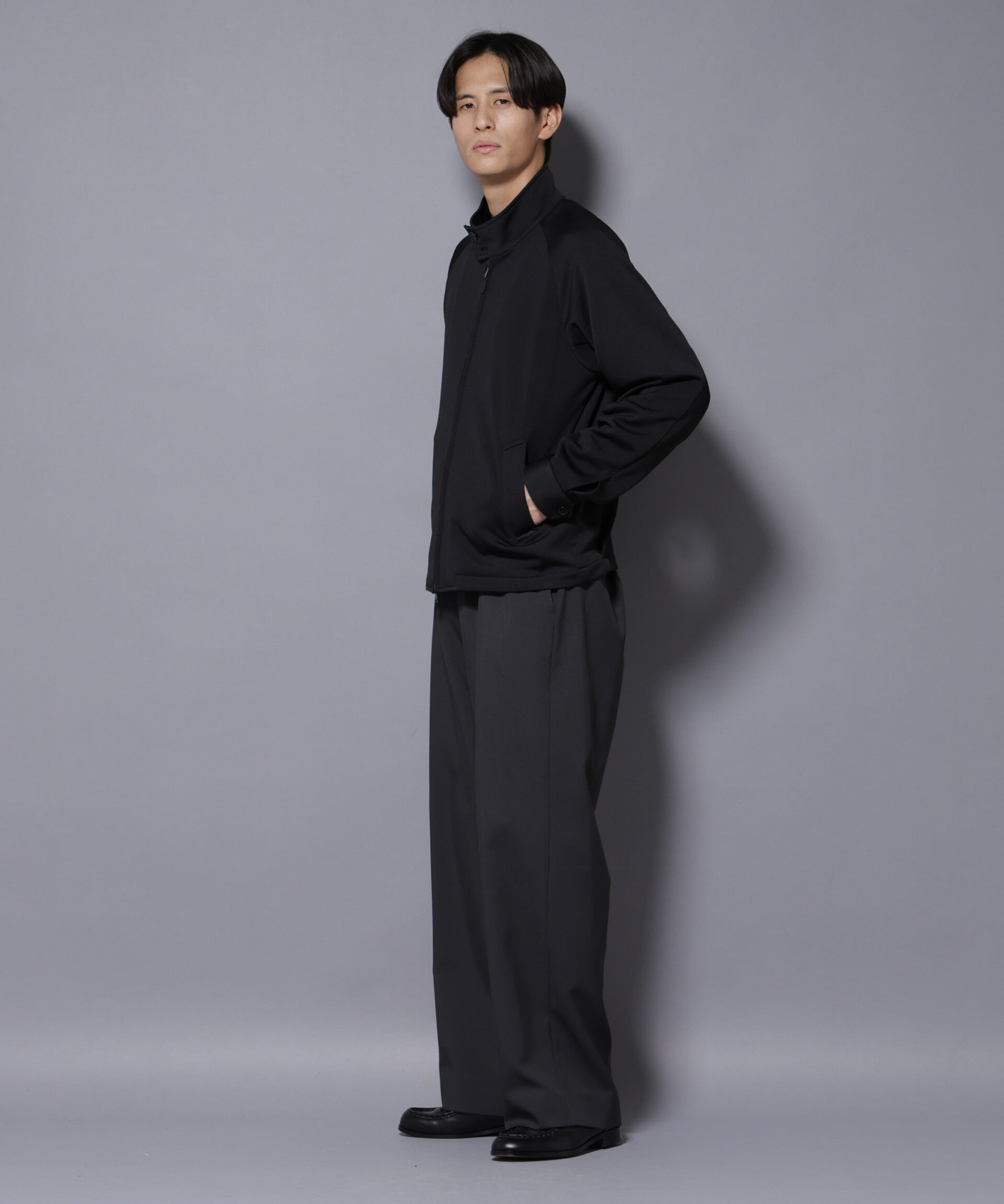 nano･universe「｢MC｣coveross(R) フリースボンディングブルゾン」|ブルゾン・スタジャン|