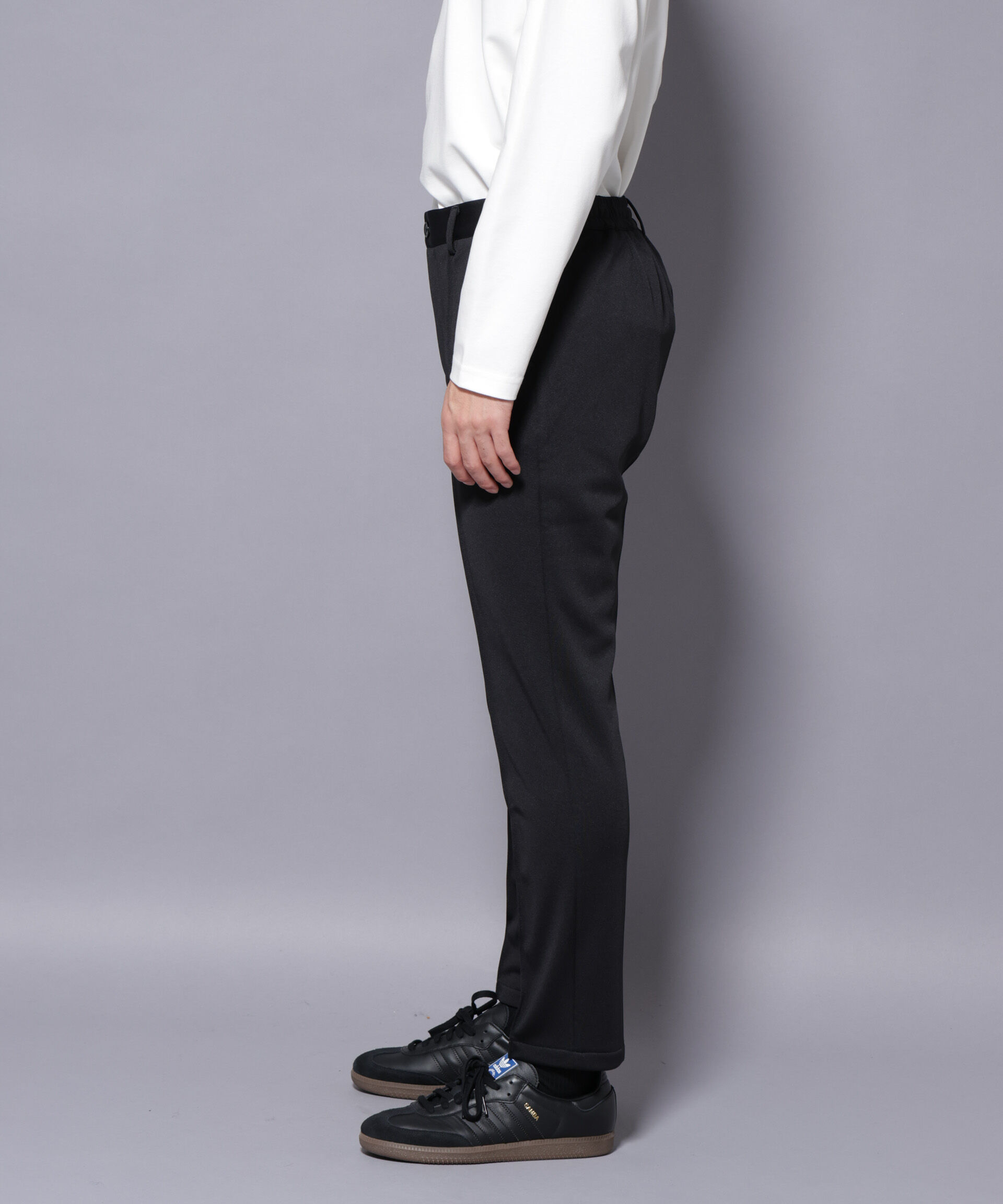 nano･universe「｢MC｣coveross(R) フリースボンディングイージースラックス」|チノ|