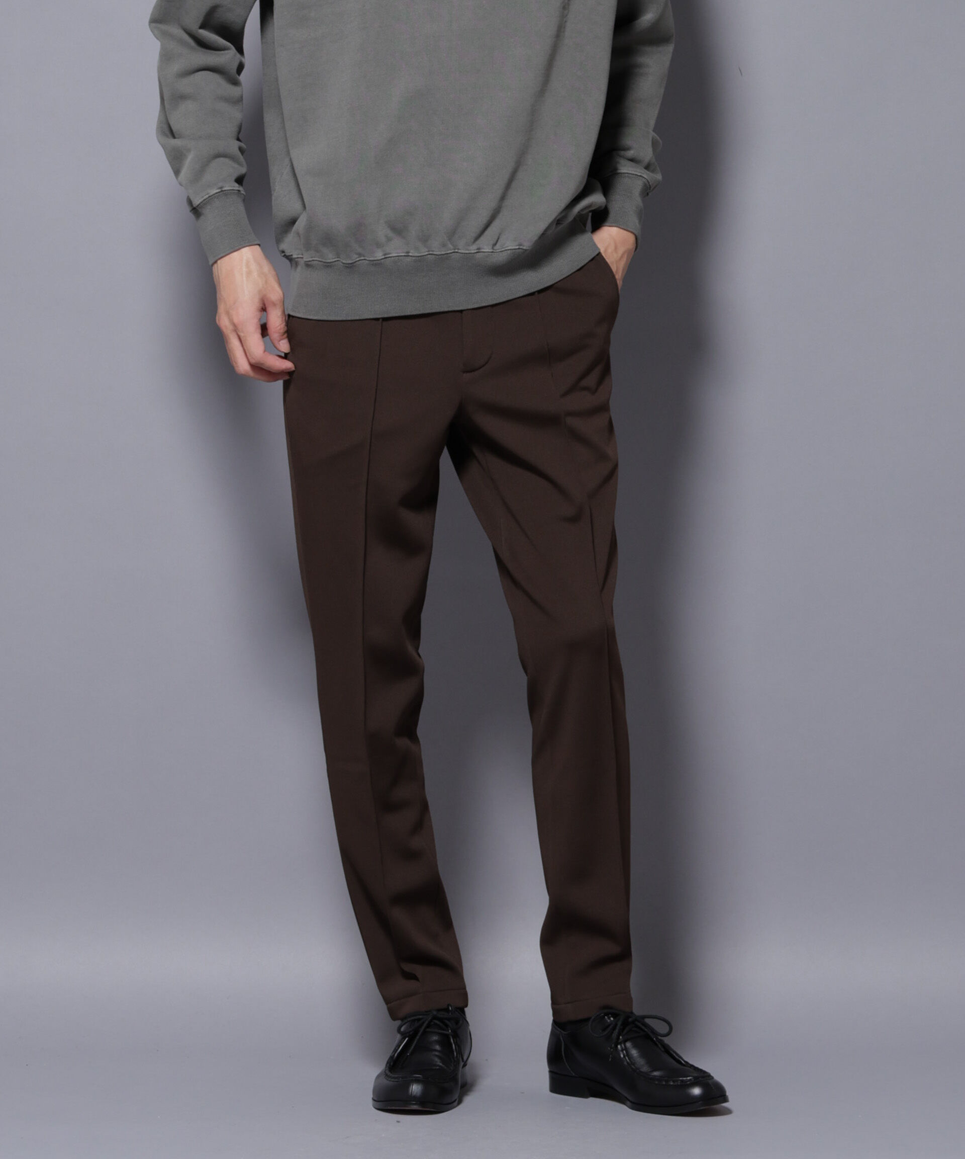 nano･universe「｢MC｣coveross(R) フリースボンディングイージースラックス」|チノ|