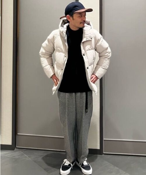 nano･universe「シルク混モックネックニット」|ニット・セーター|