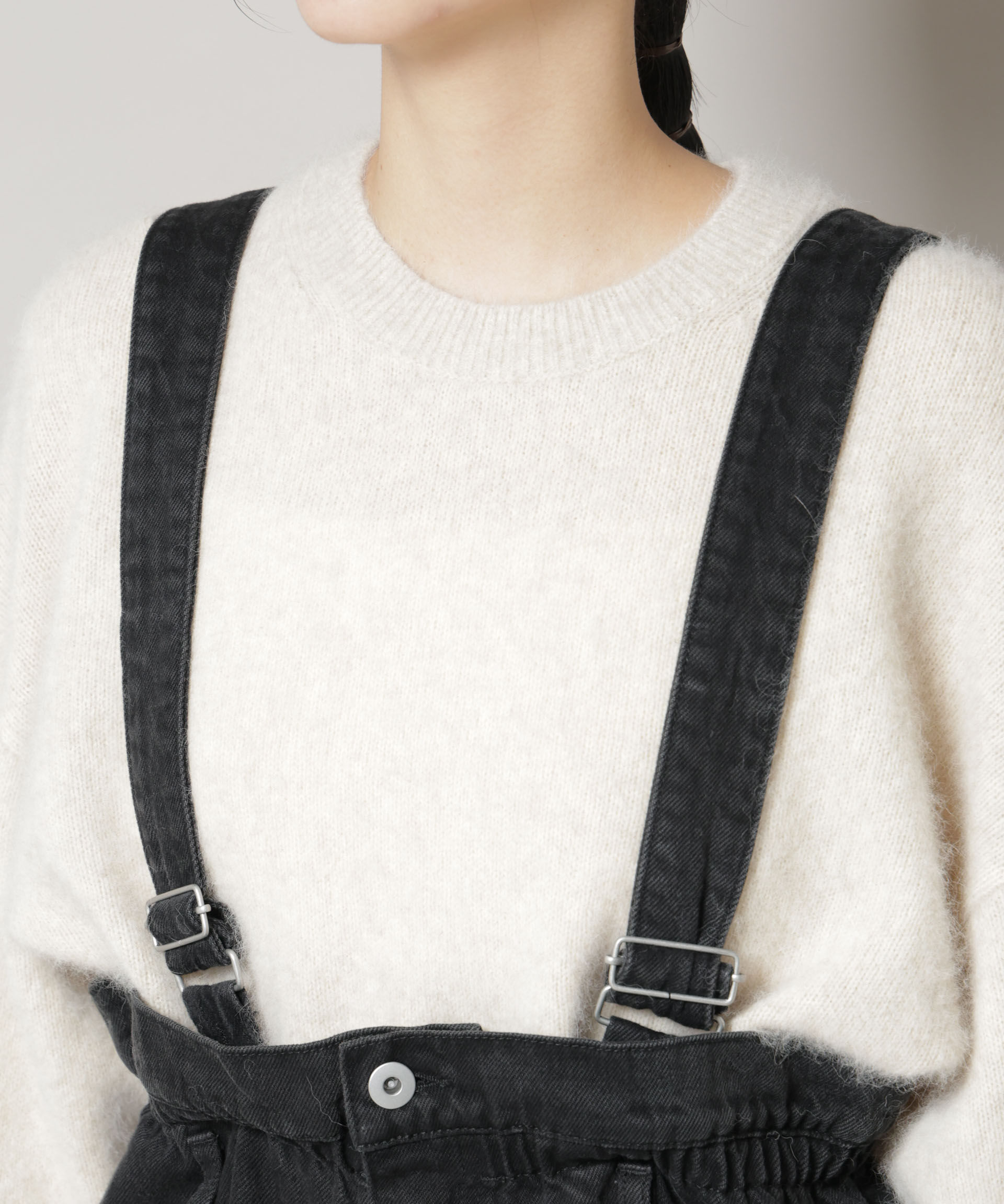 nano･universe「コットンワイドサロペット」|ワンピース|