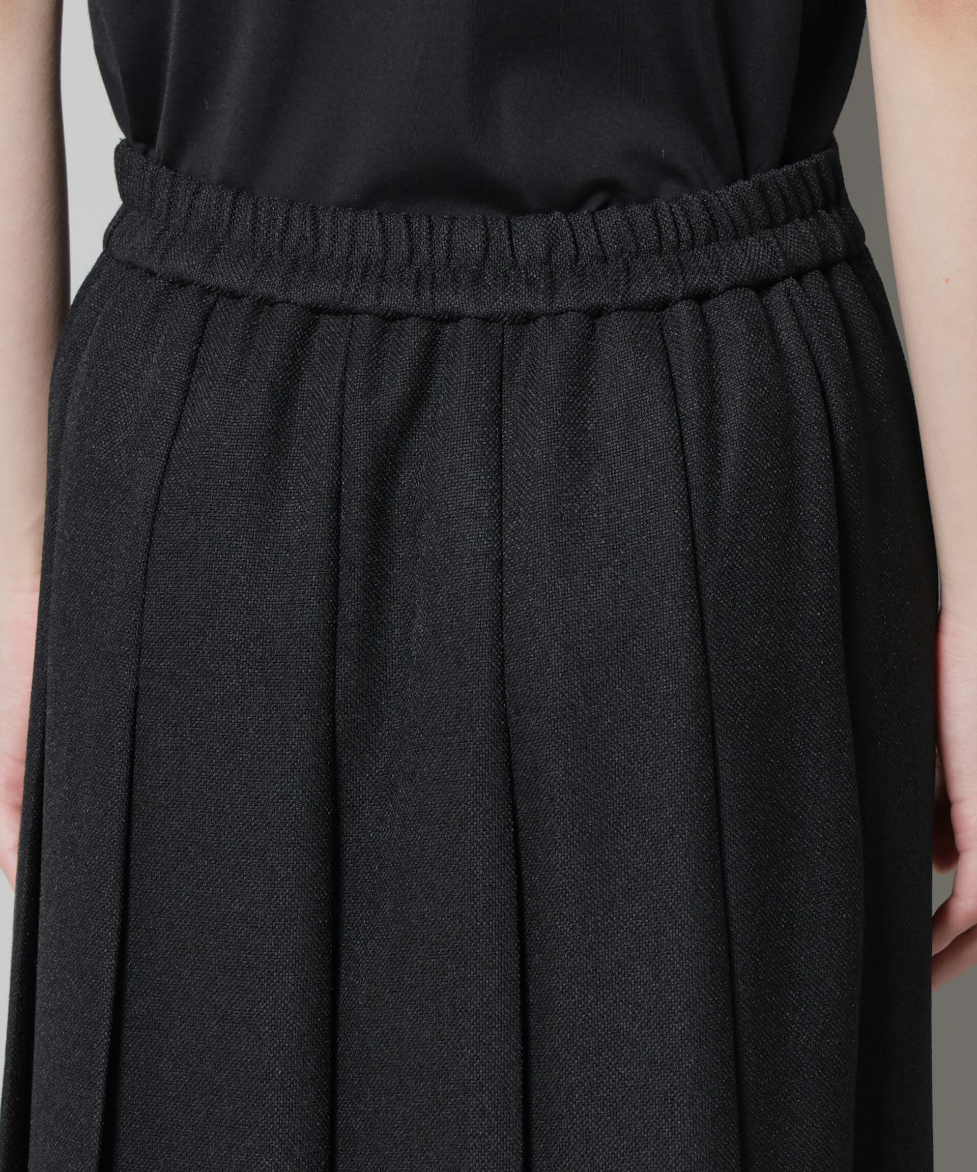 nano･universe「ワイドプリーツロングスカート」|スカート|