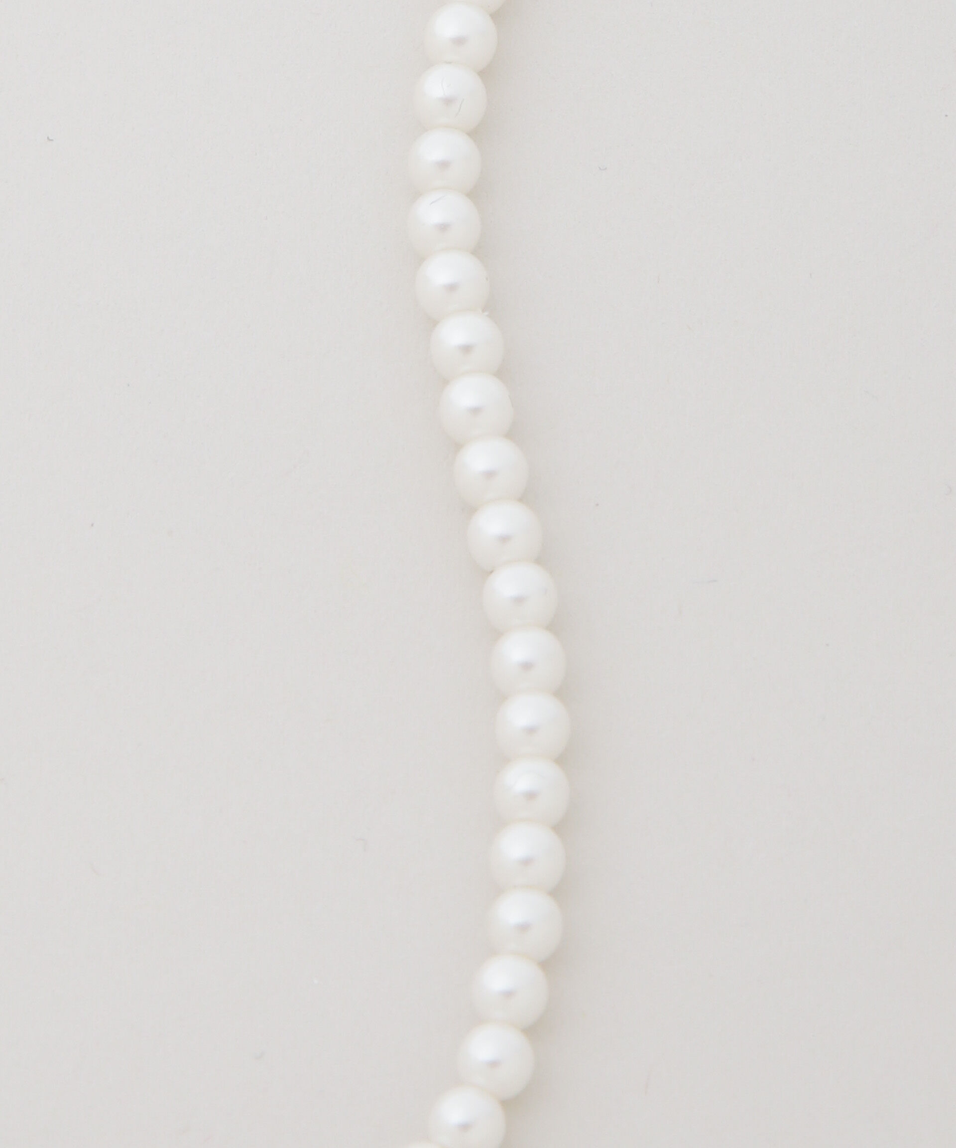 nano･universe「イミテーションパール4mmネックレス」|ネックレス|