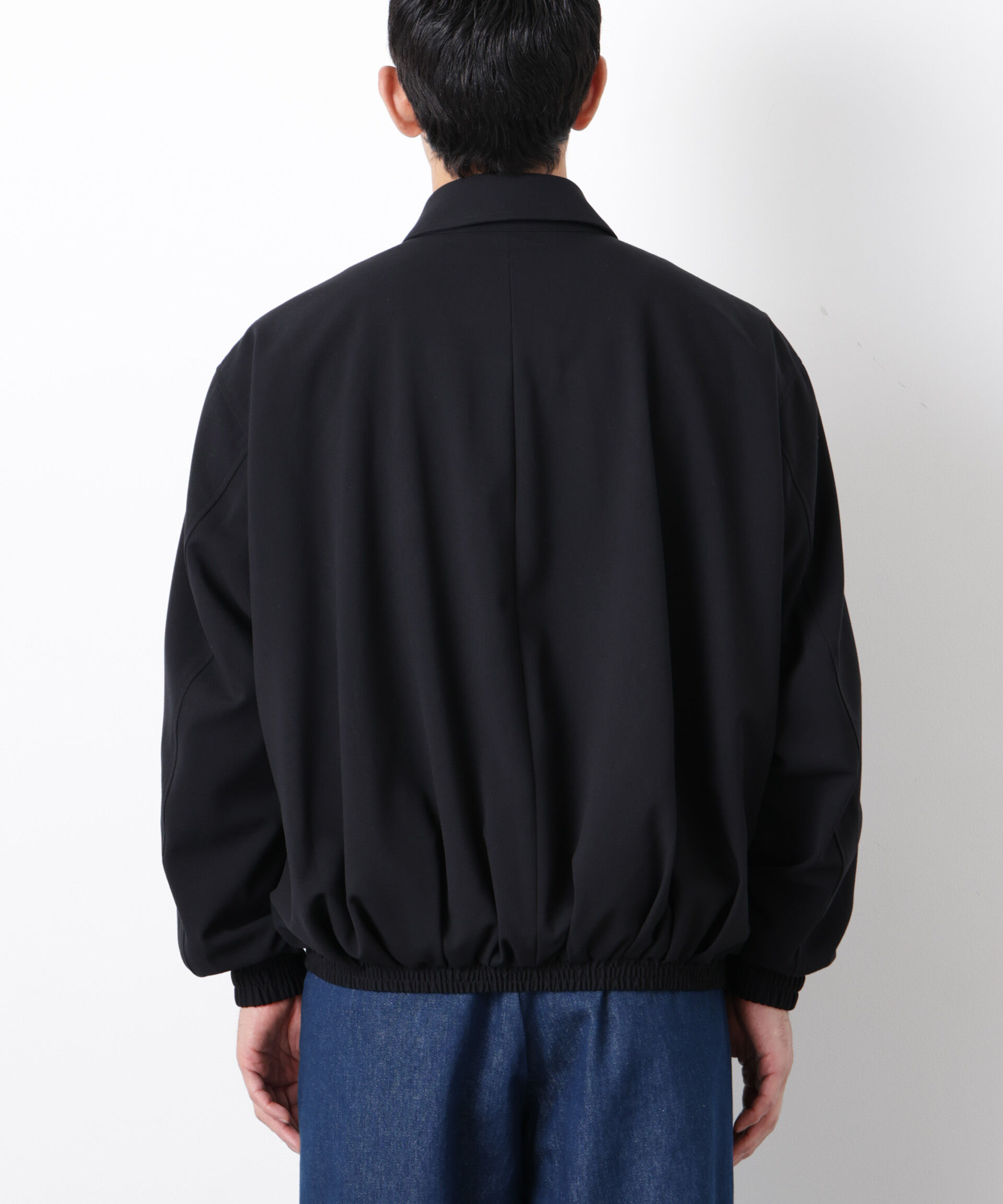 nano･universe「「モダンコンフォート」TRビックタックギャザーブルゾン」|ブルゾン・スタジャン|