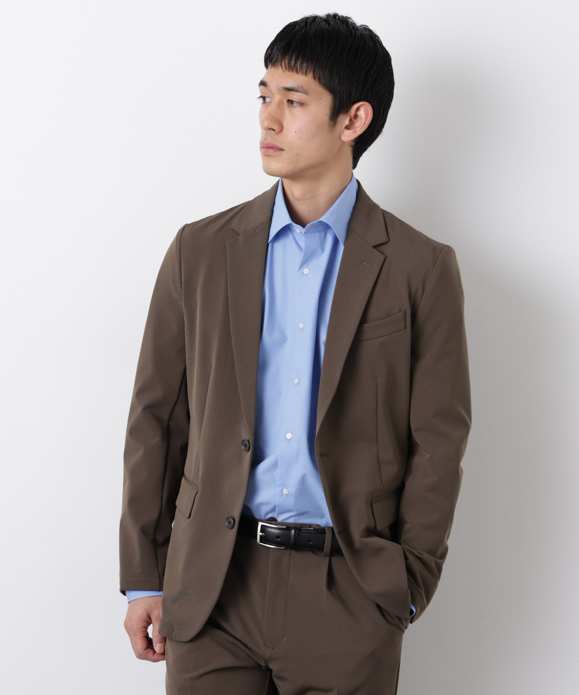 nano･universe「｢Damerino｣コードレーンストレッチセットアップ」|スーツ|