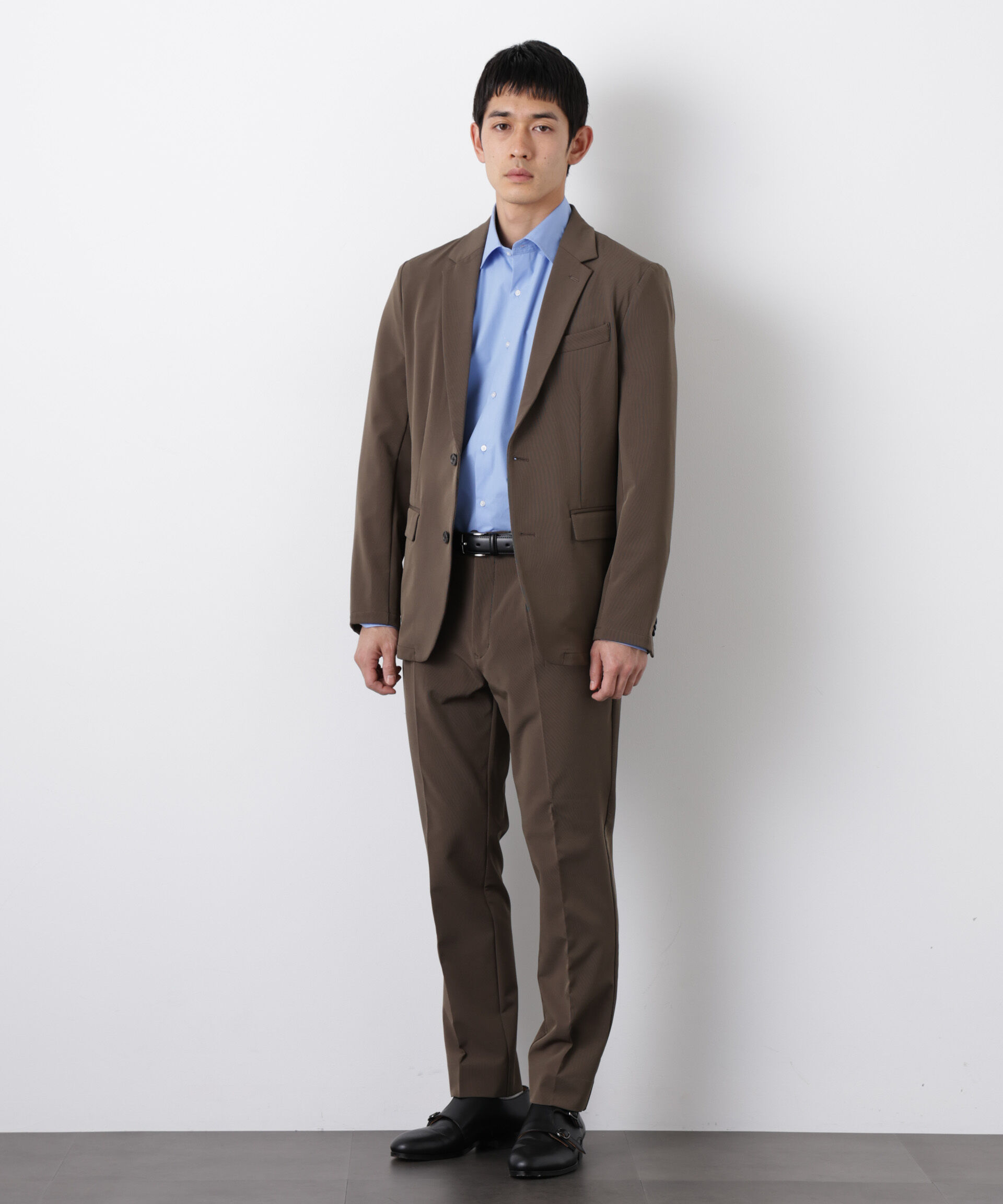 nano･universe「｢Damerino｣コードレーンストレッチセットアップ」|スーツ|