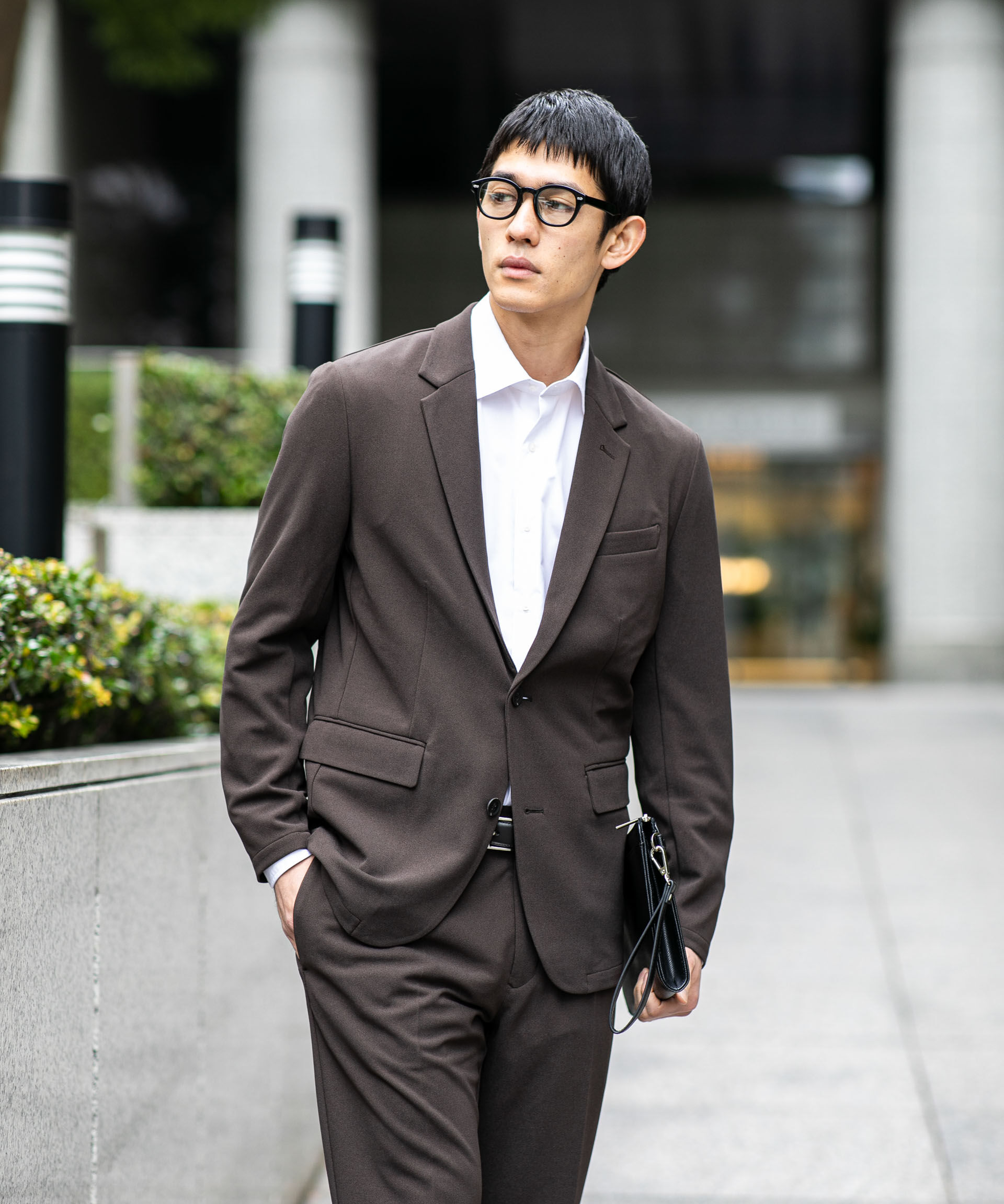 nano･universe「｢Damerino Pack｣for Jet Setter ブークレージャージセットアップ」|スーツ|