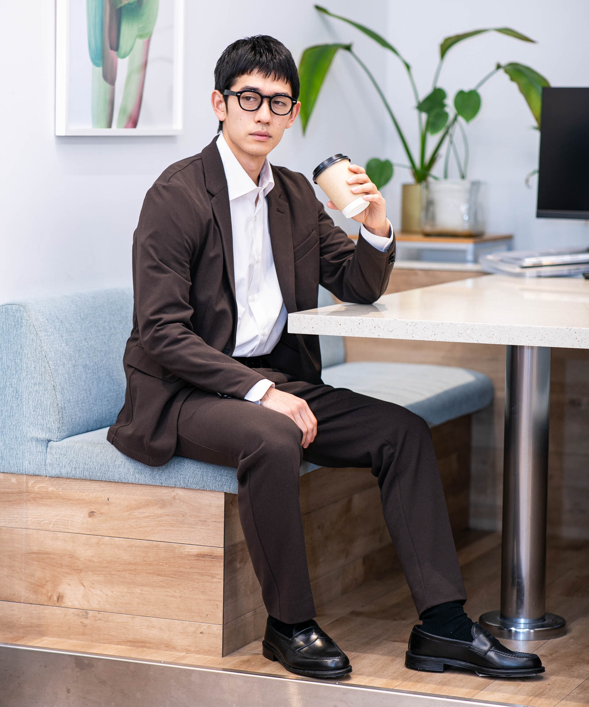 nano･universe「｢Damerino Pack｣for Jet Setter ブークレージャージセットアップ」|スーツ|