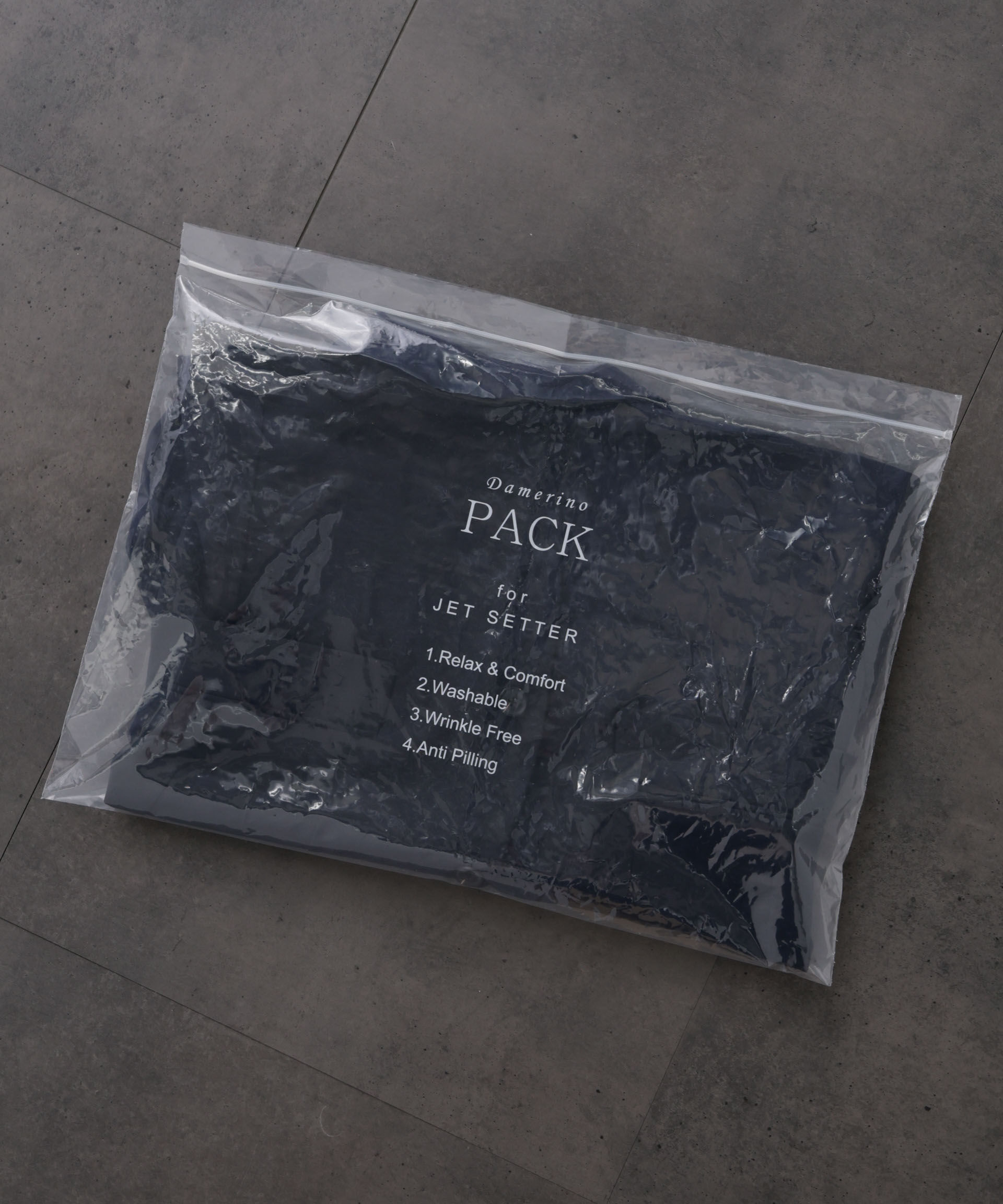 nano･universe「｢Damerino Pack｣for Jet Setter ブークレージャージセットアップ」|スーツ|