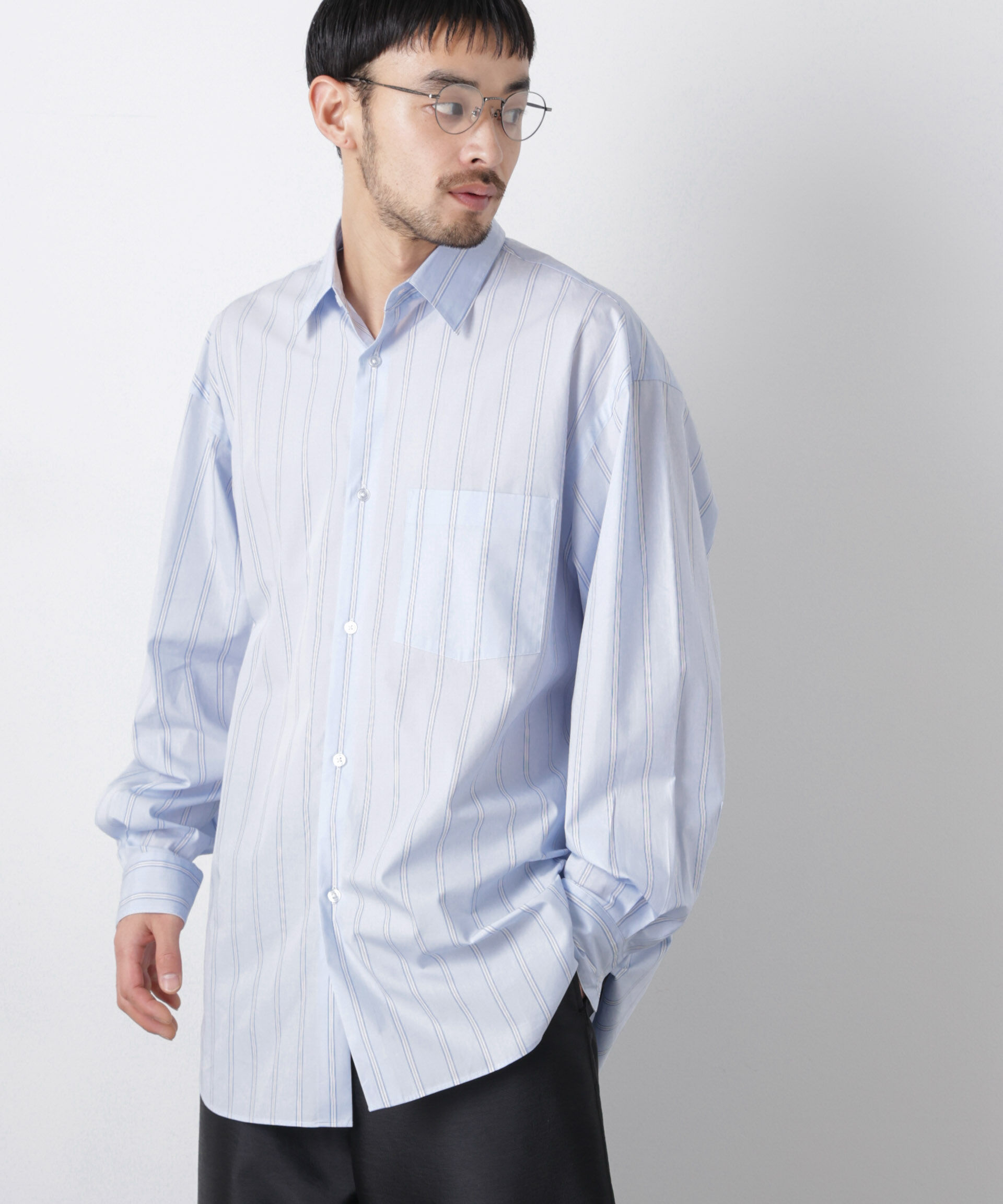 nano･universe「「ASSEMBLANC」 SIDOGRAS シャツ」|シャツ・ブラウス|