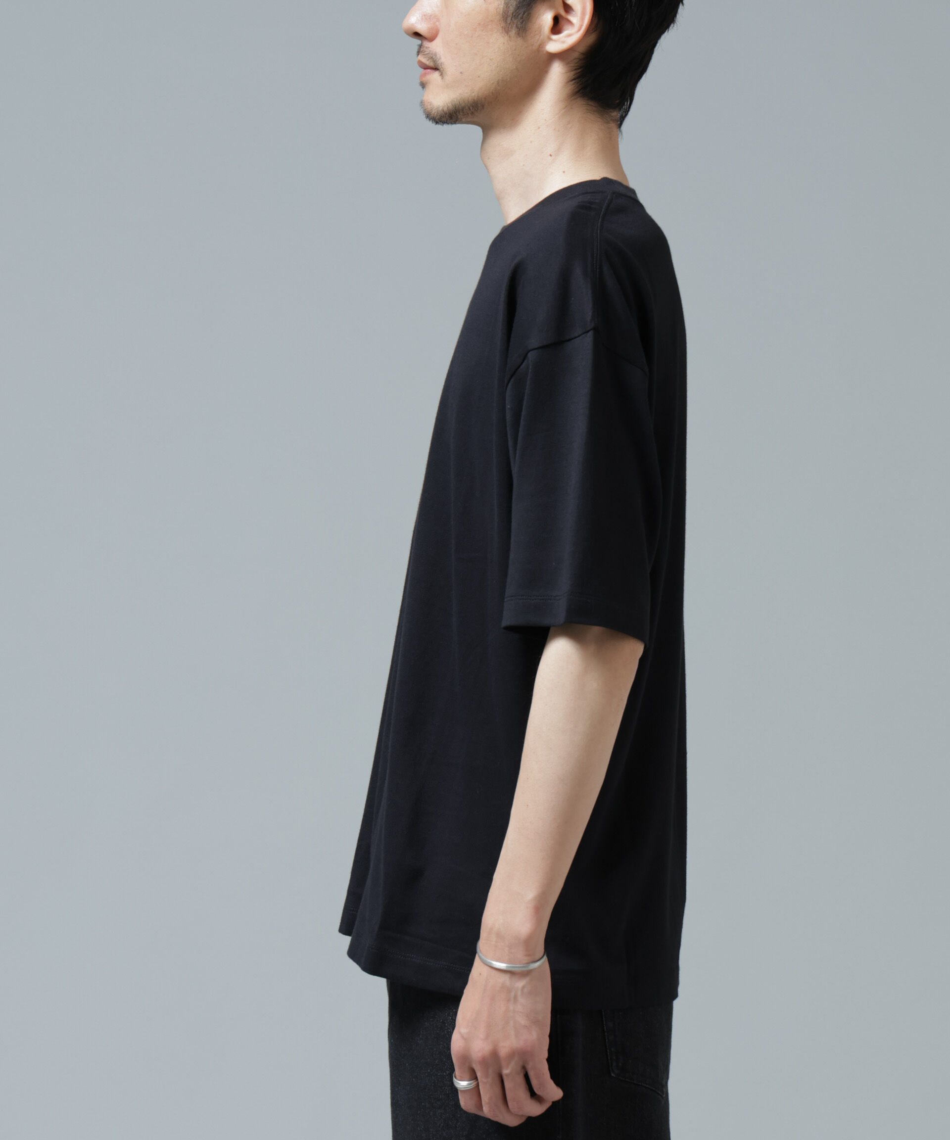 nano･universe「Anti Soaked(R) 汗染み防止 ミドルウェイト 7.1oz ビッグシルエットTシャツ」|Tシャツ・カットソー|