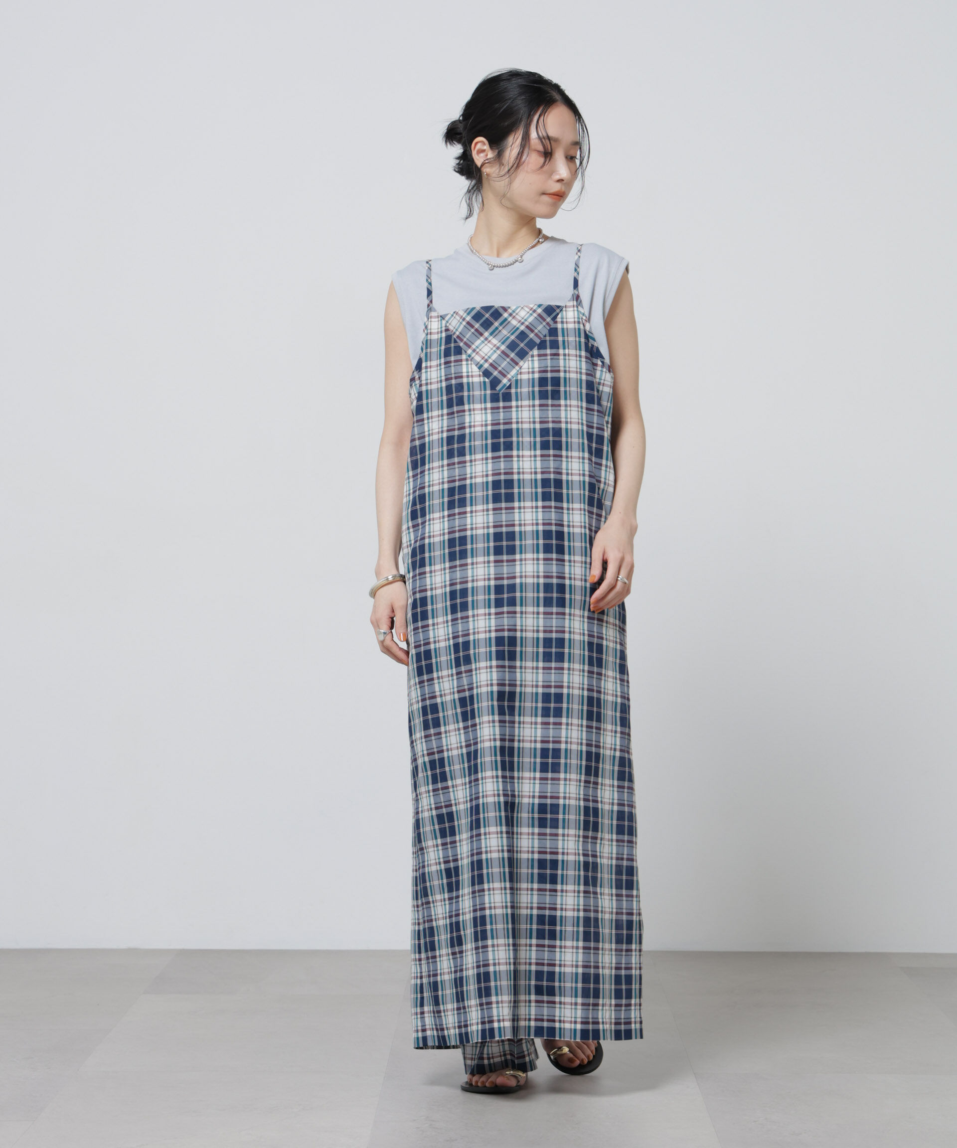 nano･universe「Anti Soaked(R) 汗染み防止カラフルノースリTシャツ」|Tシャツ・カットソー|