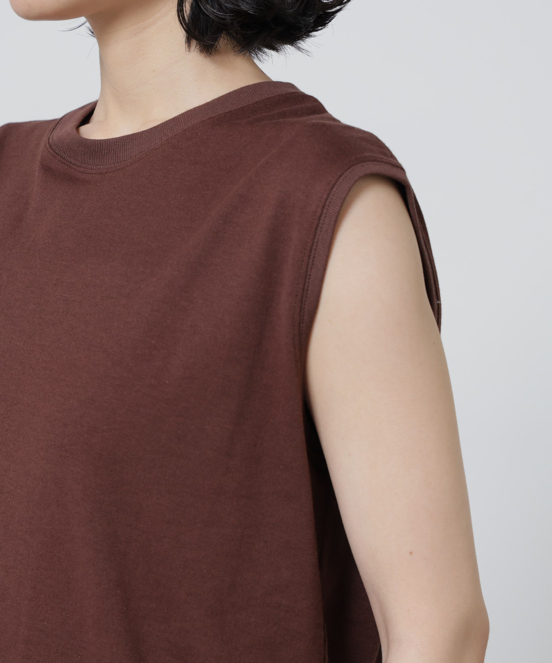 nano･universe「Anti Soaked(R) 汗染み防止カラフルノースリTシャツ」|Tシャツ・カットソー|