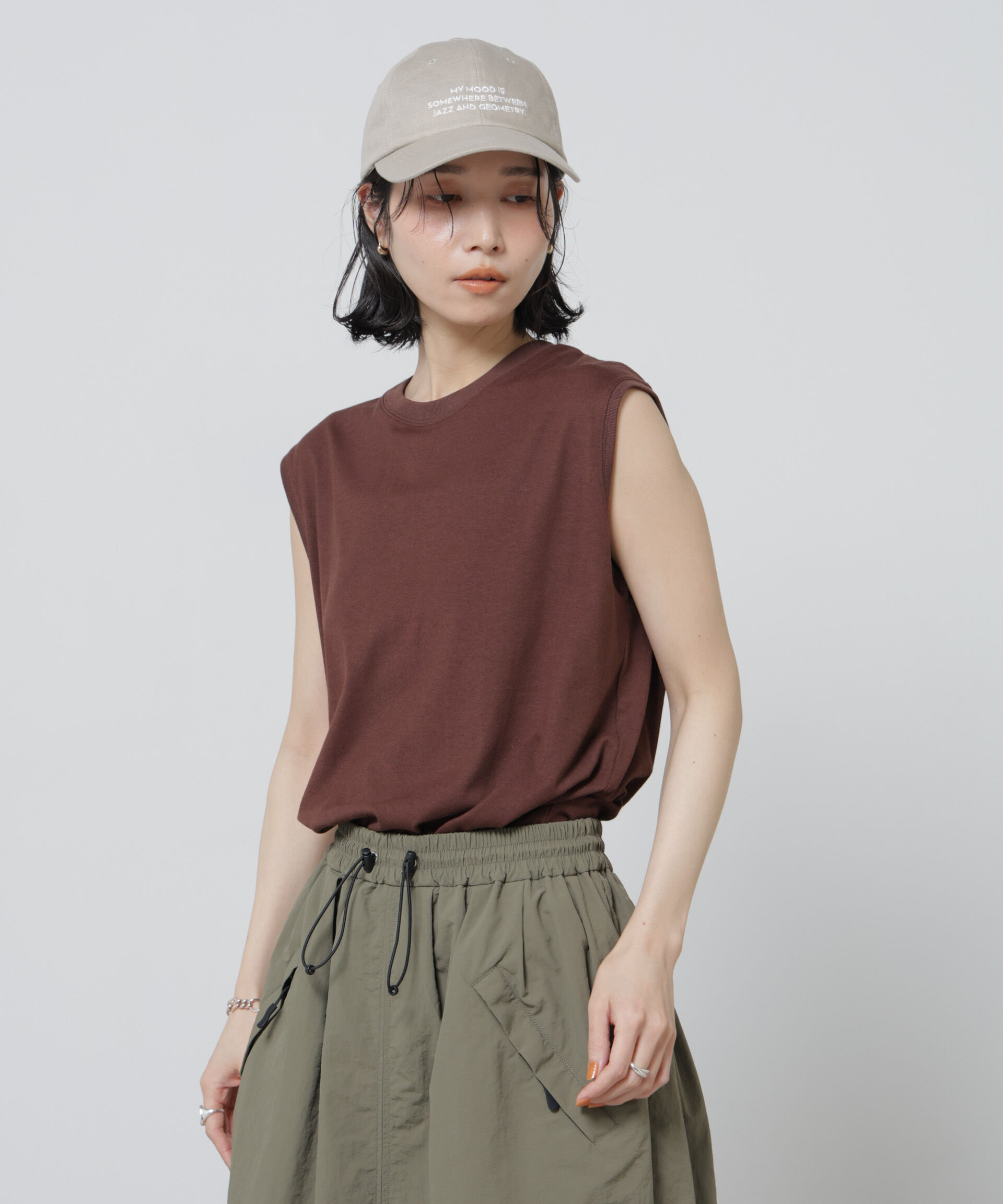 nano･universe「Anti Soaked(R) 汗染み防止カラフルノースリTシャツ」|Tシャツ・カットソー|