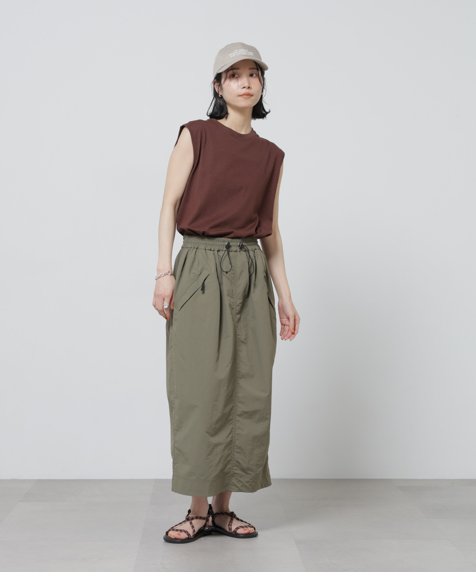 nano･universe「Anti Soaked(R) 汗染み防止カラフルノースリTシャツ」|Tシャツ・カットソー|