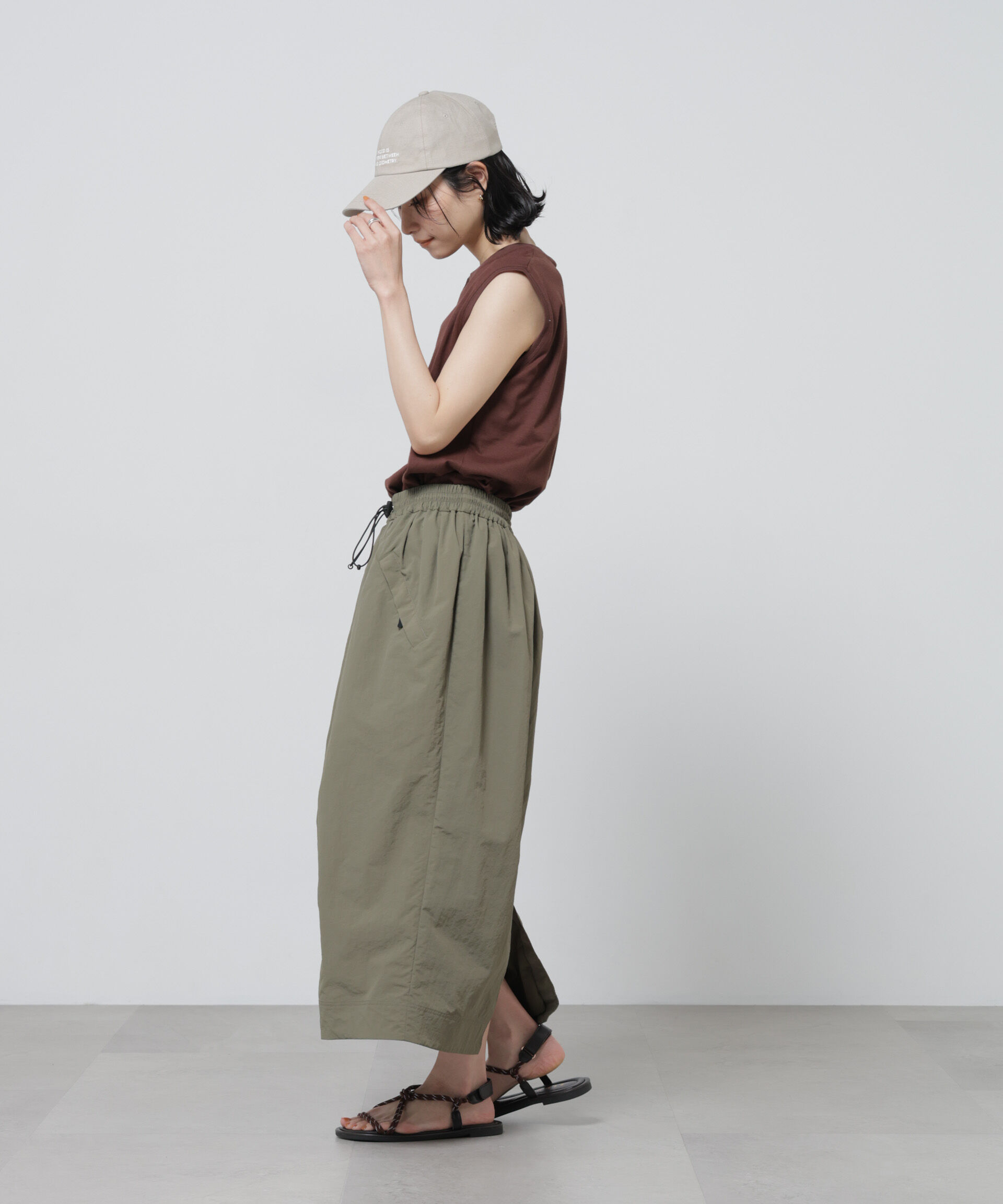 nano･universe「Anti Soaked(R) 汗染み防止カラフルノースリTシャツ」|Tシャツ・カットソー|