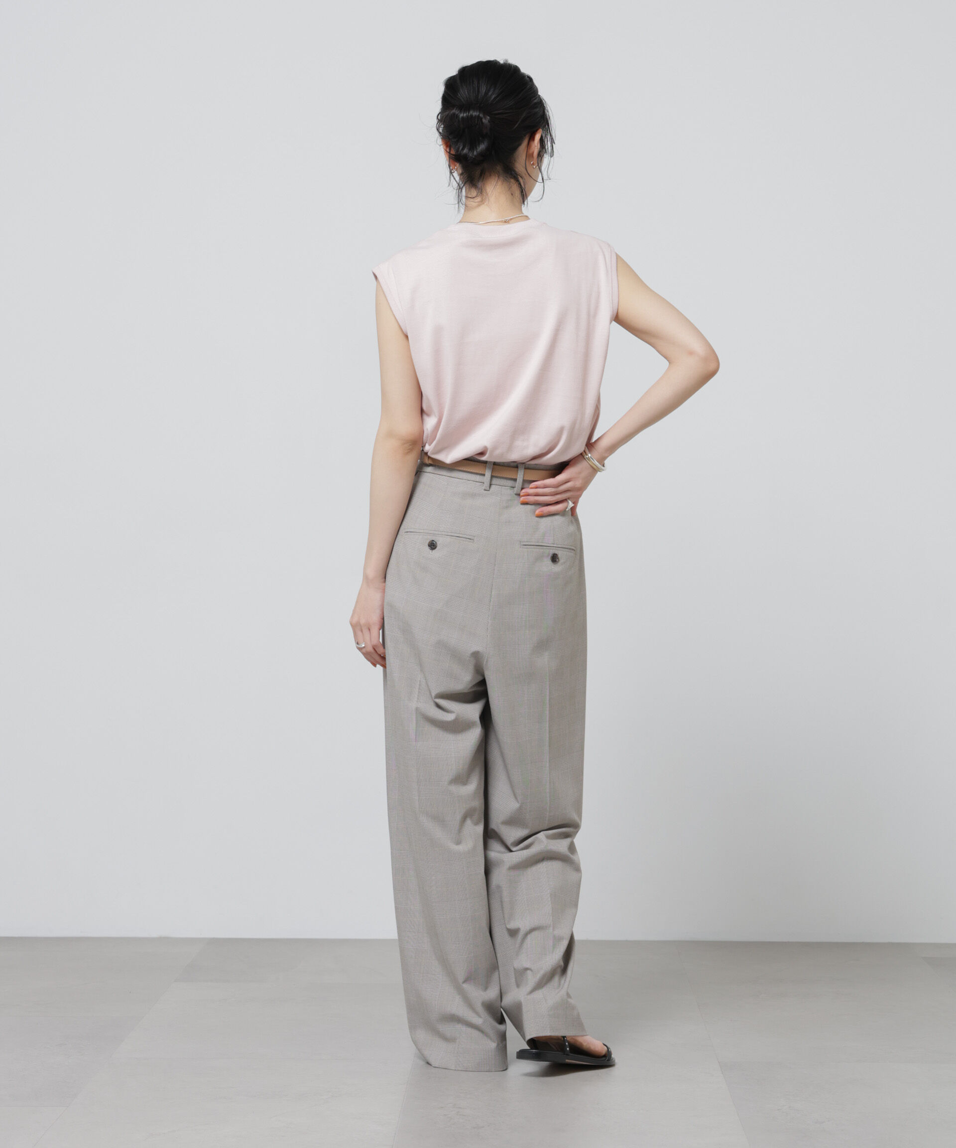 nano･universe「Anti Soaked(R) 汗染み防止カラフルノースリTシャツ」|Tシャツ・カットソー|