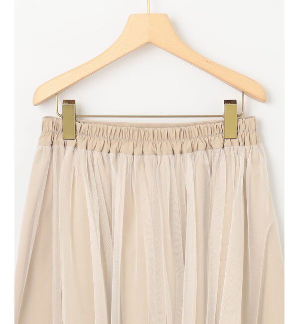 組曲「【WEB限定・2SET】シャイニーラメニット&times;チュールスカート」|スーツ|