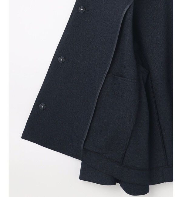 組曲「【WEB限定】ライトリネンライクノーカラー ジャケット」|ノーカラージャケット|