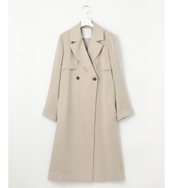 自由区「トロトレンチロング丈 コート」|トレンチコート|