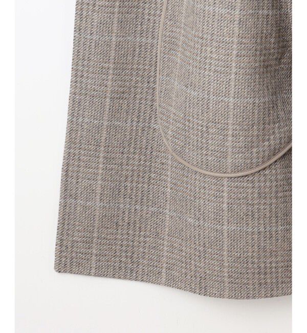 自由区「【カタログ掲載】ウールリバーチェック柄ダブルブレスト コート」|その他|