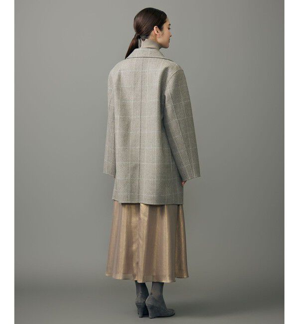 自由区「【カタログ掲載】ウールリバーチェック柄ダブルブレスト コート」|その他|